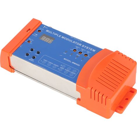 Modulateur domestique multicanaux compatible PAL et NTSC, système de modulation multiple pour boîtier TV et source AV, prise UE 100-240 V (1/5)