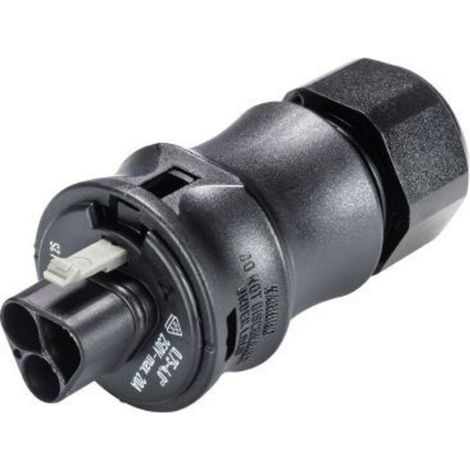 Wieland Electric 96.022.4053.1 Rundstecker Stecker, gerade Gesamtpolzahl: 2 Serie (Rundsteckverbinde