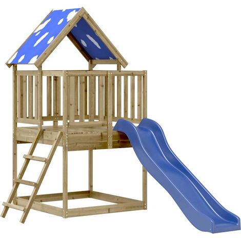 Maison Exclusive - Set da Gioco da Esterno in Legno di Pino Impregnato