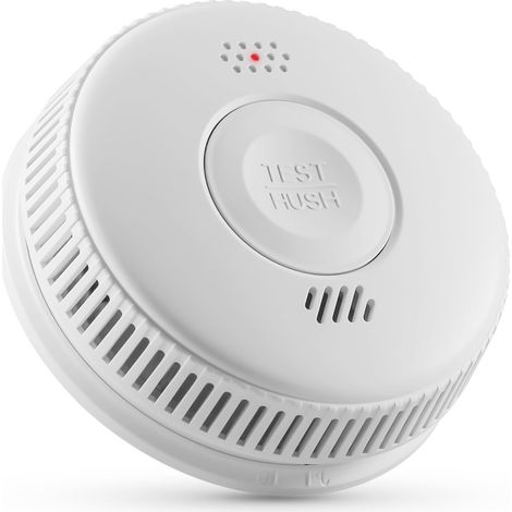 Détecteur de Fumée WLAN avec App - Détecteur de Monoxyde de Carbone Intelligent avec Alarme 85dB, Fonction Silence, Piles Interchangeables (1/5)