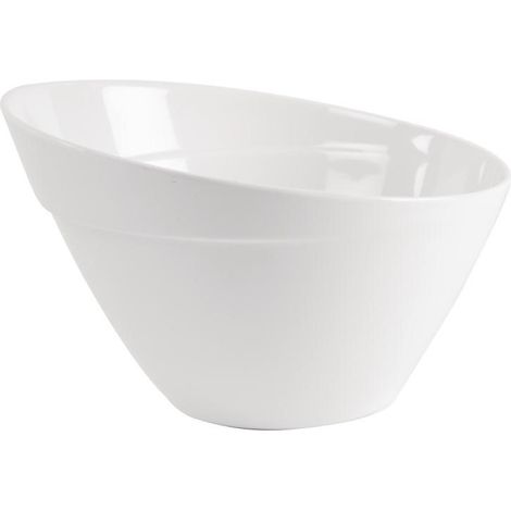 Saladier blanc en mélamine Balance APS 2.5 L (1/4)