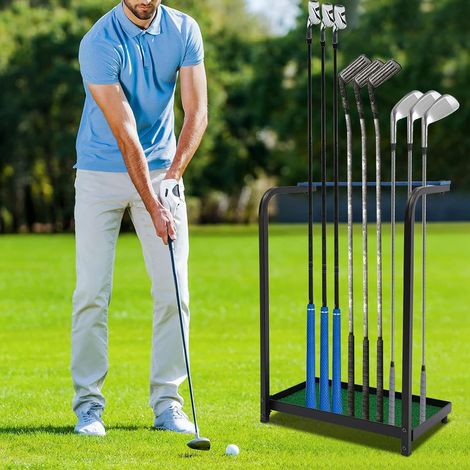 Golfschläger Lagerregal Sets Golfschläger-Ständer Golf Club Kugellagerständer Storage Rack 9-Loch, Clubs-Golf-Putter Display Regalständer Halter Ständer 5027.572cm (1/5)