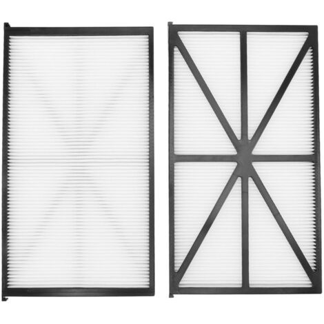 QORVA-Cartouche filtrante pour nettoyeur de piscine robot, 2 pièces, charbon actif, panneau de remplacement haute efficacité pour TigerShark RCX70101
