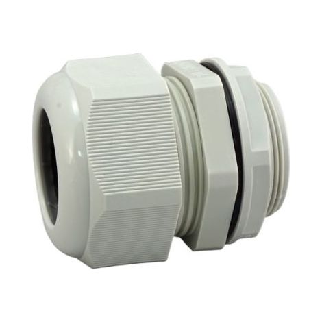 Presse-étoupe RS PRO, PG7 en Nylon 66 Ø 3.5mm à Ø 6.5mm, avec contre-écrous, IP68 ( Prix pour Sachet de 25 )
