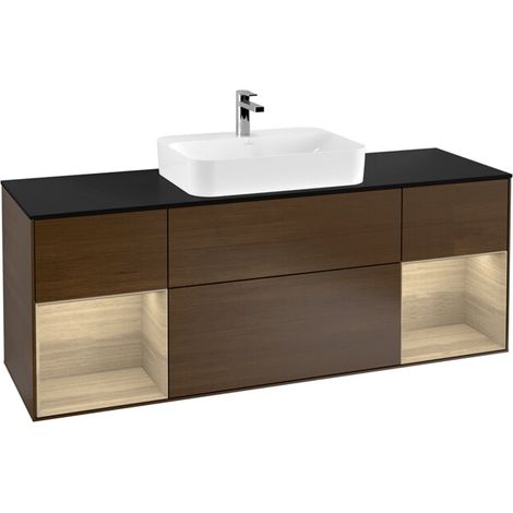Villeroy & Boch F452PCGN meuble sous lavabo Finion F45 (1/2)