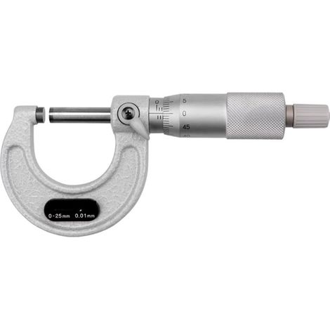 Micromètres extérieurs 0-25 mm/25-50 mm/50-75 mm/75-100 mm/100-125 mm/125-150 mm/150-175 mm/175-200 mm Graduation 0,01 mm(100-125mm) (1/5)