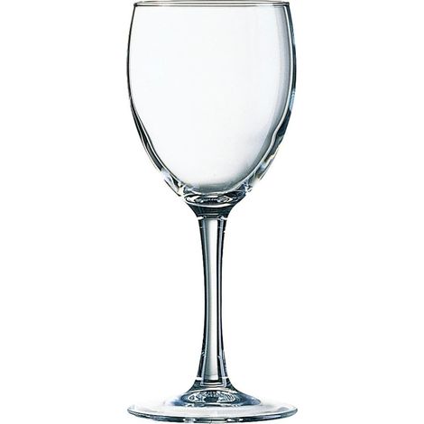 Verre de vin 230ml, sans repère de remplissage, 6 Verres (1/5)