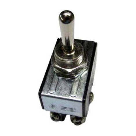 INTERRUPTEUR À LEVIER 2 X OFF/ON TRU COMPONENTS TC-R13-28F-06 1587678 250 V/AC 10 A À ACCROCHAGE 1 PC(S)