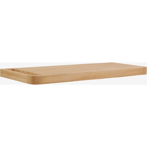 Set di mobili da bagno sospeso 130x45 cm in legno di teak Neill SKLUM (1/5)