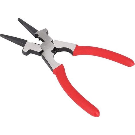 Pinces de soudage professionnelles en acier au carbone - poignées isolées - tubes à ressort - élimination des scories - accessoires de soudage MIG - kit compact - outils de soudage (1/5)