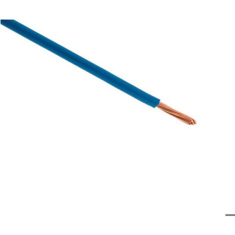 Câble Électrique H07V-R 6mm² Bleu 5 Mètres