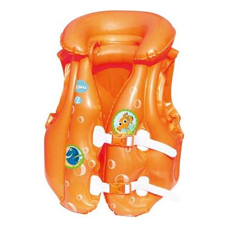 Giubbino Gonfiabile Nemo Per Bambini Giubbotto Salvagente 51x46 cm Bestway (1/2)
