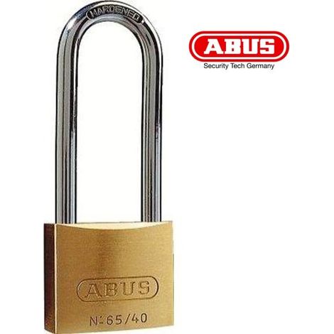 Cadenas Abus 65/50 Haute Anse 8cm Classik Laiton (1/2)