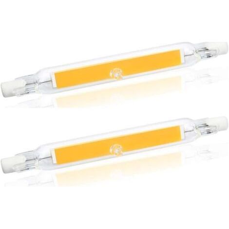 5W R7s 78MM Ampoule LED de J78 COB filament, 500 lumens 360 degrés, 30W 48W 50W équivalent (2pcs, Lumière du jour 4000K) (1/5)