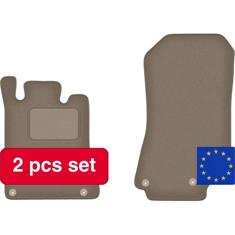 Autofußmatten, maßgeschneiderte Gestaltung, langlebiger Schutz, Beige (1/5)