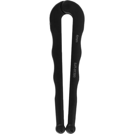 Adjustable 4mm Round Nut Wrench T-Handle Wrench for Angle Grinder Open Key for Oil Cap and Ergot Wrench for Circular Nuts with Drilled Holes (1/5)