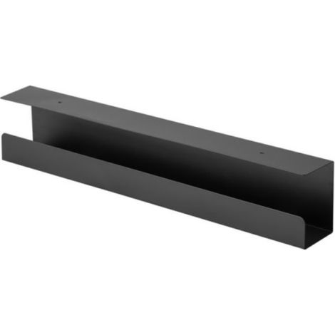 Kabelmanagement-Organizer deequip 650863 Farbe schwarz versteckt Kabel und Steckdosenleisten de Stromversorgung de