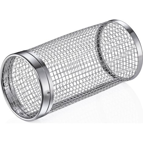 Cesta para asar, acero inoxidable, diámetro 10 x 20 cm / Kuchenprofi (1/4)