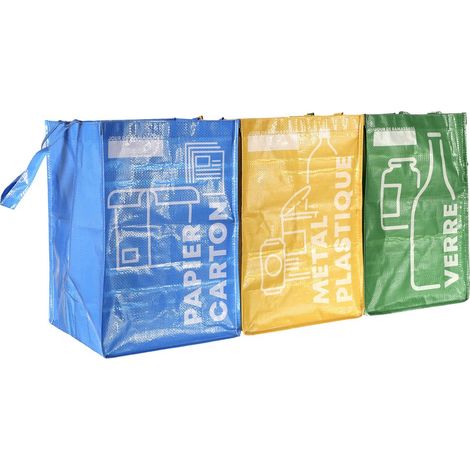 SAC DE TRI X3 PLASTIQUE (1/5)