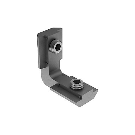 Support intérieur RS PRO, filetage M6, rainure 8mm en Zinc moulé ( Prix pour Sachet de 10 )