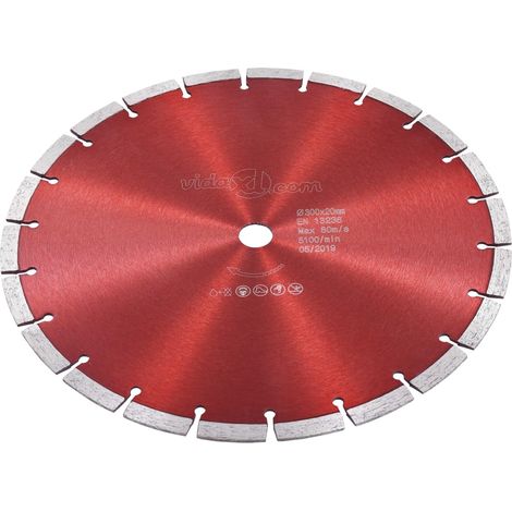 Disque de coupe diamanté Acier 300 mm