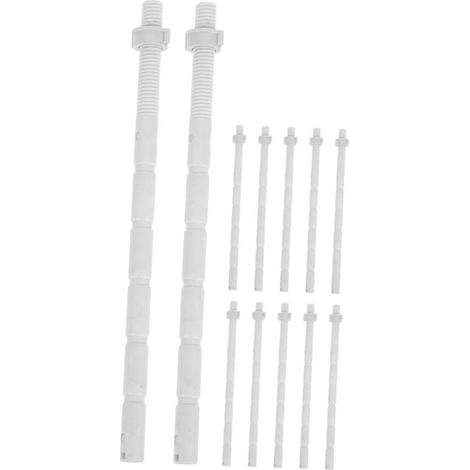 Poussoir chasse d’eau Wc Stabilité, 12 Pièces (1/5)