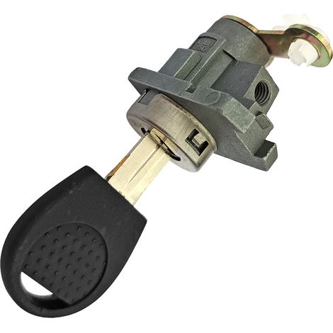 Convient pour le cylindre de serrure de porte Chevrolet Aveo, cylindre de serrure de porte gauche Chevrolet, 1 clé, pièces automobiles (1/4)