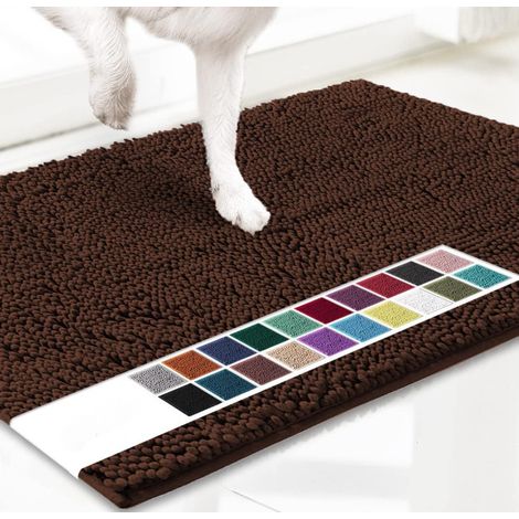 Almohadilla bucal ultra absorbente y lavable a máquina para mascotas (marrón oscuro, 1 unidad) (1/5)