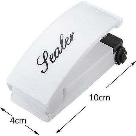 Scelleuse de sachets de goûter portable et compacte pour usage domestique - Machine à sceller manuelle de voyage (1/4)