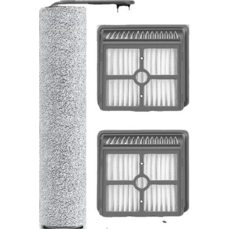 Brosse rotative + filtre pour aspirateurs eau et poussière H12/H12S/H11S, pièces détachées, kit d'accessoires : 1 brosse rotative + 2 filtres (1/4)