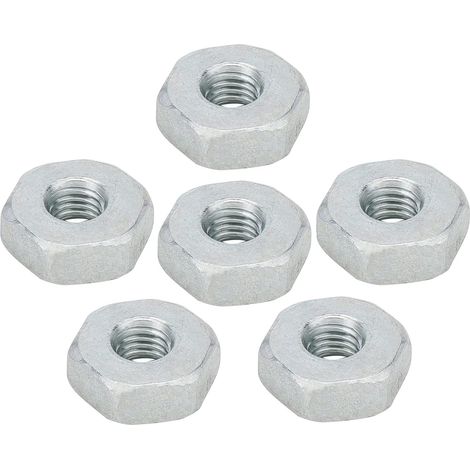 [JAMAIS UTILISÉ] 6 Pièces Écrou de Tronçonneuse pour STHIL MS170 MS180 MS171 MS181 MS230 MS250 MS251 MS360 MS380 MS390 017 018 036 038 039 Tronçonneuse 0000 955 0801 Universel Ecrou (1/4)