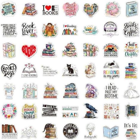 Sticker - Vinyle Imperméable - Pour Ordinateur Portable Téléphone Tasse Livre - Lot de 100 (1/5)