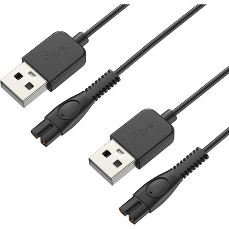 Cable 5V pour rasoir tondeuse Philips QP1924 QP2724 QP2734 QP2824 QP2834 [Lot 2] Phonillico® (1/5)