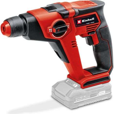 Einhell Marteau Perforateur sans fil TE-HD 18/12 Li-Solo PXC (18V, 1.3 J, mandrin SDS Plus, capacité de perçage de 12 mm dans le béton) Livré sans Batterie ni Chargeur (1/5)