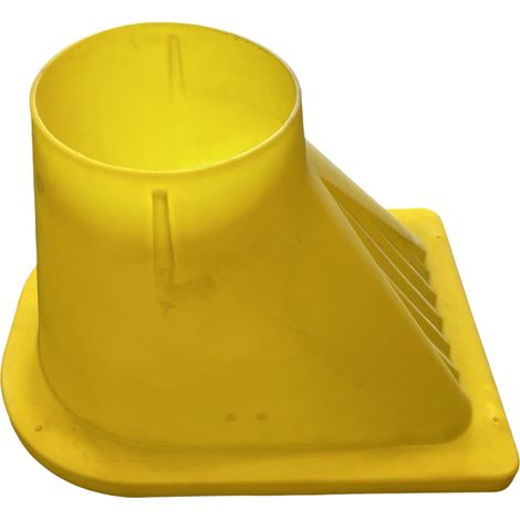 Goulotte départ polyéthylène jaune SIRL U.05000.1203
