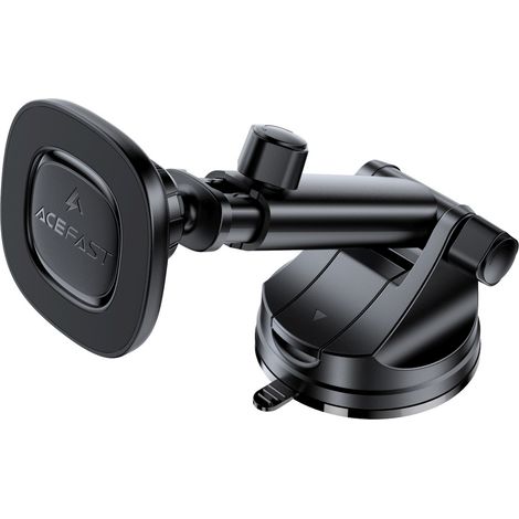 Soporte magnético para salpicadero con cargador inalámbrico para smartphones - negro (1/5)
