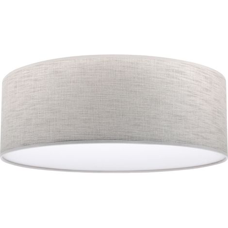 Plafonnier en plexiglas couleur pierre, beige, 40 cm (1/5)