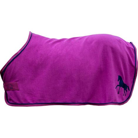 115 cm, Marineblau 6900: Fleece-Anti-Pilling-Decke für Fohlen und Ponys mit Anti-Ermüdungs-Polsterung am Widerrist Mini-Modell (1/3)