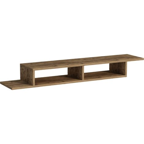 Porta TV in legno "Muson" - 120 x 29 x 18 cm - Pino Atlantico (1/4)