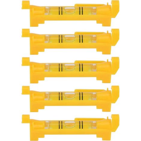 GARRYFIZH Niveau à bulle de poche, 5 pièces, pour maçonnerie et plomberie (1/5)