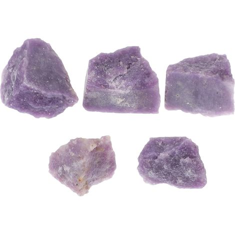 Ensemble d'échantillons de 100 g pierres d'améthyste naturelle (1/5)