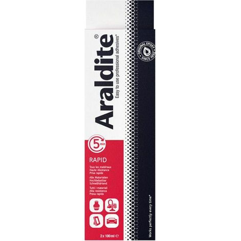 Cyanolit Araldite Rapid Epoxidharz-Kleber Rot 2x100ml