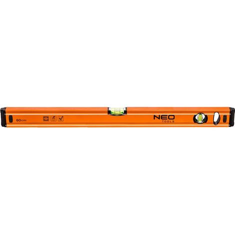 Nivel de burbuja NEO de 60 cm - 2 niveles, medición precisa