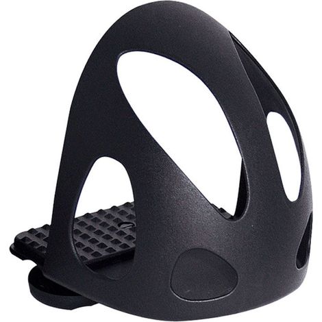 Gabbie per staffe universali in polimero complete di pedana da 12 cm