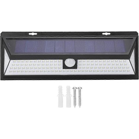Solar-Wandleuchte mit Bewegungsmelder, solarbetriebene LED-Gartenleuchte, Sicherheitsleuchte für den Außenbereich, Typ A