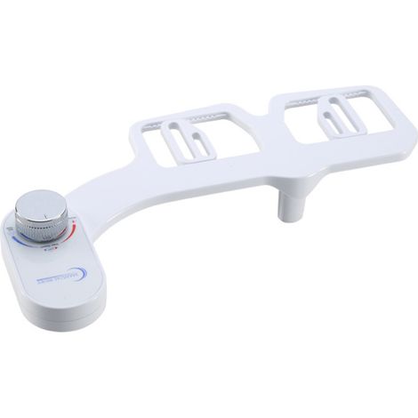 Bidet WC moderne et simple, espacement des trous réglable, sans charge, installation facile, double buse (1/5)
