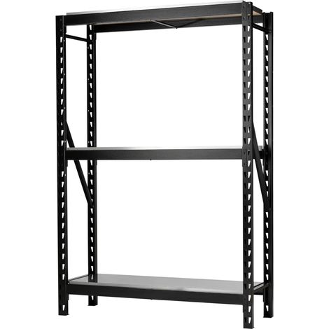 Draper 27920 BUNKER 14 Piece Modular 3 Tier Racking with Stainless Steel Shelving, 1500mm