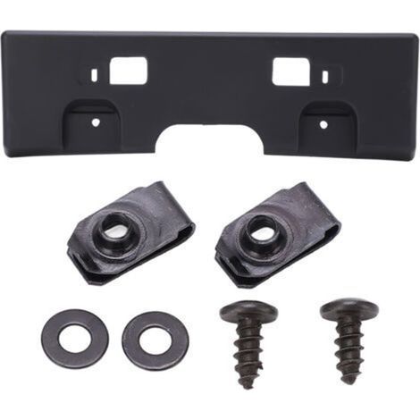 Support de plaque d'immatriculation, cadre de plaque d'immatriculation solide 847227091233 Accessoires de voiture de remplacement ABS faciles à installer pour Nissan Sentra 2007-2012 (1/5)
