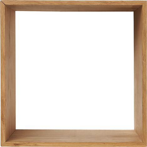 Olina étagère murale 1 tablette chêne. (1/3)