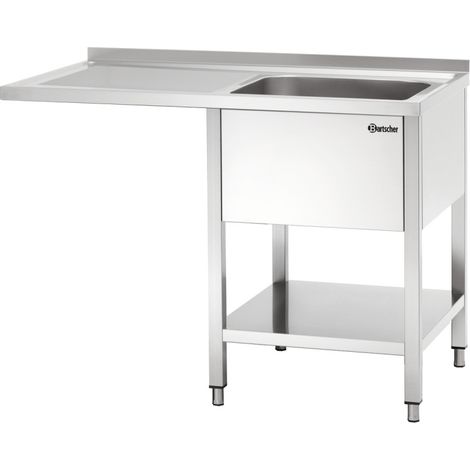 Plonge laverie 700, L1200 bass. DR - Bartscher (1/3)